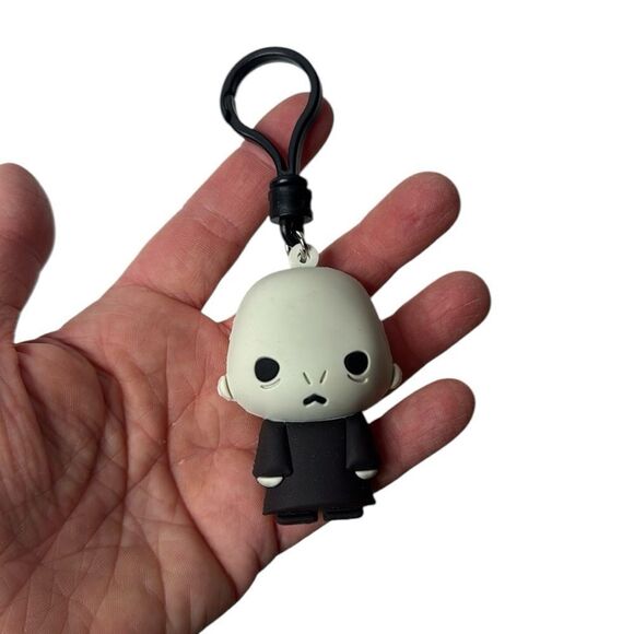 Lord Voldemort Harry Potter Silicone Rubber Keychain Bag Clip. - Picture 1 of 3